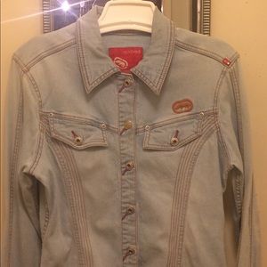 Ecko red denim jacket